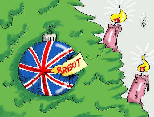 Cartoon: Brexitkugeliges (medium) by RABE tagged brexit,no,deal,johnson,boris,downing,street,austritt,eu,brüssel,london,rabe,ralf,böhme,cartoon,karikatur,pressezeichnung,farbcartoon,tagescartoon,may,juncker,luxemburg,weihnachten,weihnachtsbaum,weihnachtsbaumschmuck,glaskugel,labourpartei,brexit,no,deal,johnson,boris,downing,street,austritt,eu,brüssel,london,rabe,ralf,böhme,cartoon,karikatur,pressezeichnung,farbcartoon,tagescartoon,may,juncker,luxemburg,weihnachten,weihnachtsbaum,weihnachtsbaumschmuck,glaskugel,labourpartei