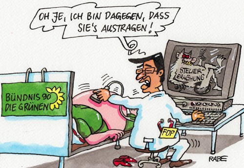 Cartoon: Doktor Rösler (medium) by RABE tagged rösler,fdp,schwarzgelb,grüne,ultraschalluntersuchung,babybild,steuererhöhung,bundestagswahl,wahlkampf,rabe,ralf,böhme,cartoon,karikatur,pressezeichnung,farbzeichnung,wirtschaftsminister,nachtragshaushalt,steuererhöhungen,schwanger,schwangerschaft,opposition,wahlkampfziele,wähler,bildschirm,teufel,ungetüm,rösler,fdp,schwarzgelb,grüne,ultraschalluntersuchung,babybild,steuererhöhung,bundestagswahl,wahlkampf,rabe,ralf,böhme,cartoon,karikatur,pressezeichnung,farbzeichnung,wirtschaftsminister,nachtragshaushalt,steuererhöhungen,schwanger,schwangerschaft,opposition,wahlkampfziele,wähler,bildschirm,teufel,ungetüm