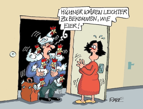Cartoon: Eierengpass (medium) by RABE tagged merz,kanzler,koalition,union,spd,klingbeil,cartoon,karikatur,pressezeichnung,farbcartoon,tagescartoon,db,bahn,frühling,frühjahr,frühjahrsputz,ice,zug,blumenkasten,blumenkästen,ostern,eier,ostereier,huhn,hühner,engpass,mangelware,merz,kanzler,koalition,union,spd,klingbeil,cartoon,karikatur,pressezeichnung,farbcartoon,tagescartoon,db,bahn,frühling,frühjahr,frühjahrsputz,ice,zug,blumenkasten,blumenkästen,ostern,eier,ostereier,huhn,hühner,engpass,mangelware