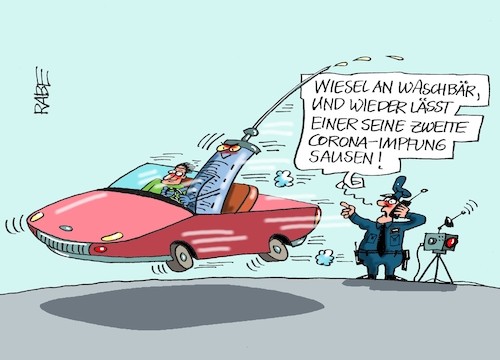 Cartoon: Einen fahren lassen (medium) by RABE tagged corona,bundländerkonferenz,merkel,kanzleramt,lockerungen,stufenplan,öffnungen,lockdown,shutdown,baumärkte,impfdosen,rki,fallzahlen,inzidenzwert,spahn,impfzentren,impfreihenfolge,notbremse,delta,deltavariante,zweitimpfung,polizei,radarfalle,sportwagen,corona,bundländerkonferenz,merkel,kanzleramt,lockerungen,stufenplan,öffnungen,lockdown,shutdown,baumärkte,impfdosen,rki,fallzahlen,inzidenzwert,spahn,impfzentren,impfreihenfolge,notbremse,delta,deltavariante,zweitimpfung,polizei,radarfalle,sportwagen