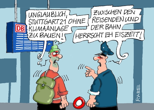 Cartoon: Eiszeit (medium) by RABE tagged merz,kanzler,koalition,union,spd,klingbeil,cartoon,karikatur,pressezeichnung,farbcartoon,tagescartoon,db,bahn,frühling,frühjahr,frühjahrsputz,ice,zug,blumenkasten,blumenkästen,esc,songcontest,stuttgart,einundzwanzig,bahnhof,neubau,einsparung,verzicht,klimaanlage,kühle,merz,kanzler,koalition,union,spd,klingbeil,cartoon,karikatur,pressezeichnung,farbcartoon,tagescartoon,db,bahn,frühling,frühjahr,frühjahrsputz,ice,zug,blumenkasten,blumenkästen,esc,songcontest,stuttgart,einundzwanzig,bahnhof,neubau,einsparung,verzicht,klimaanlage,kühle