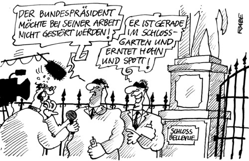 Cartoon: Erntezeit (medium) by RABE tagged wulff,bundespräsident,cdu,staatsoberhaupt,bellevue,berlin,kreditaffäre,privatkredit,sylt,urlaub,sponsoren,freunde,geerkens,diekmann,bildzeitung,arbeit,transparenz,schlossgarten,ernte,erntezeit,hohn,spott,bundespräsident,wulff,staatsoberhaupt,cdu,deutschland,transparenz,urlaub,sponsoren,freunde,kreditaffäre,privatkredit