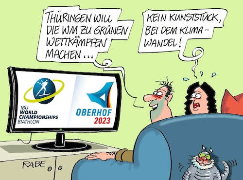 Cartoon: Es grünt so grün (medium) by RABE tagged china,peking,menschenrechte,boykott,winterspiele,olympiade,rabe,ralf,böhme,cartoon,karikatur,pressezeichnung,farbcartoon,tagescartoon,sport,sportler,thüringen,oberhof,grün,wm,grüne,winter,schnee,biathlon,weltmeisterschaft,china,peking,menschenrechte,boykott,winterspiele,olympiade,rabe,ralf,böhme,cartoon,karikatur,pressezeichnung,farbcartoon,tagescartoon,sport,sportler,thüringen,oberhof,grün,wm,grüne,winter,schnee,biathlon,weltmeisterschaft