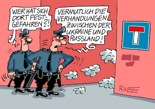 Cartoon: Festgefahren (medium) by RABE tagged merz,kanzler,koalition,union,spd,klingbeil,cartoon,karikatur,pressezeichnung,farbcartoon,tagescartoon,bürokratie,verwaltung,beamte,modernisierung,monster,drachen,schwert,holzschwert,nägel,säge,genf,verhandlungen,russland,ukraine,waffenruhe,waffenstillstand,frieden,friedensgespräche,polizei,sackgasse,merz,kanzler,koalition,union,spd,klingbeil,cartoon,karikatur,pressezeichnung,farbcartoon,tagescartoon,bürokratie,verwaltung,beamte,modernisierung,monster,drachen,schwert,holzschwert,nägel,säge,genf,verhandlungen,russland,ukraine,waffenruhe,waffenstillstand,frieden,friedensgespräche,polizei,sackgasse