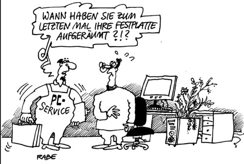 Cartoon: Festplatte (medium) by RABE tagged pc,rechner,festplatte,computer,hardware,software,internet,surfen,mail,computerfreak,reinigung,reinigungsprogramm,computerservice,pc,rechner,festplatte,computer,hardware,software,internet,surfen,mail,computerfreak,reinigung,reinigungsprogramm,computerservice