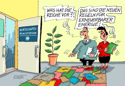 Cartoon: Flickschusterei (medium) by RABE tagged merz,kanzler,koalition,union,spd,klingbeil,cartoon,karikatur,pressezeichnung,farbcartoon,tagescartoon,bürokratie,verwaltung,beamte,modernisierung,monster,drachen,schwert,holzschwert,nägel,säge,reiche,wirtschaftsministerin,reform,energiewende,flickenteppich,merz,kanzler,koalition,union,spd,klingbeil,cartoon,karikatur,pressezeichnung,farbcartoon,tagescartoon,bürokratie,verwaltung,beamte,modernisierung,monster,drachen,schwert,holzschwert,nägel,säge,reiche,wirtschaftsministerin,reform,energiewende,flickenteppich