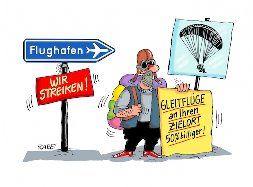 Flughafen Streik