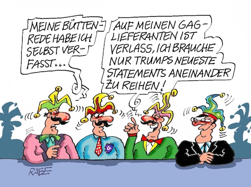 Cartoon: Gags nonstop (medium) by RABE tagged trump,präsident,usa,donald,einmarsch,erstürmung,cartoon,karikatur,pressezeichnung,rabe,ralf,böhme,farbcartoon,tagescartoon,venezuela,südamerika,maduro,regimewechsel,weltordnung,kongress,völkerrecht,gag,joke,spaß,karneval,rede,fasching,bütt,büttenredner,gagschreiber,elferrat,trump,präsident,usa,donald,einmarsch,erstürmung,cartoon,karikatur,pressezeichnung,rabe,ralf,böhme,farbcartoon,tagescartoon,venezuela,südamerika,maduro,regimewechsel,weltordnung,kongress,völkerrecht,gag,joke,spaß,karneval,rede,fasching,bütt,büttenredner,gagschreiber,elferrat