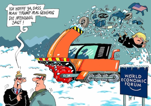 Cartoon: Gefrästes aus Davos (medium) by RABE tagged davos,weltwirtschaft,weltwirtschaftsforum,schweiz,wintersportort,lawinengefahr,merkel,trump,macron,strafzölle,china,waschmaschinen,kühlschränke,handelsempargo,staatschefs,rabe,ralf,böhme,cartoon,karikatur,pressezeichnung,farbcartoon,tagescartoon,schnee,eis,schneefräse,schneeschieber,skiort,davos,weltwirtschaft,weltwirtschaftsforum,schweiz,wintersportort,lawinengefahr,merkel,trump,macron,strafzölle,china,waschmaschinen,kühlschränke,handelsempargo,staatschefs,rabe,ralf,böhme,cartoon,karikatur,pressezeichnung,farbcartoon,tagescartoon,schnee,eis,schneefräse,schneeschieber,skiort