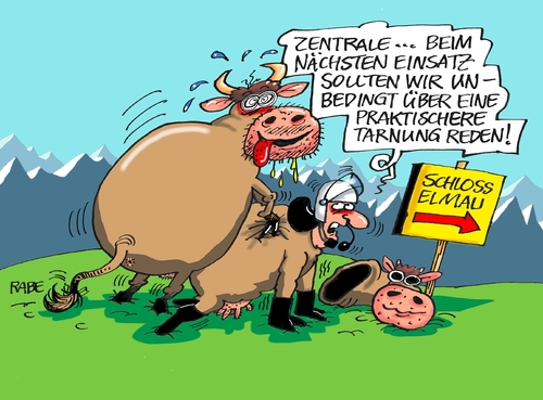 Cartoon: Gipfeltreffer (medium) by RABE tagged gipfel,gipfeltreffen,schloss,elmau,camp,gipfelgegner,bayern,csu,alpen,seehofer,usa,obama,merkel,rabe,ralf,böhme,cartoon,karikatur,pressezeichnung,farbcartoon,tagescartoon,alm,almweide,kuh,polizei,polizist,überwachung,einsatz,tarnung,abschirmung,staatschefs,klima,griechenland,russland,putin,ukraine,gipfel,gipfeltreffen,schloss,elmau,camp,gipfelgegner,bayern,csu,alpen,seehofer,usa,obama,merkel,rabe,ralf,böhme,cartoon,karikatur,pressezeichnung,farbcartoon,tagescartoon,alm,almweide,kuh,sex,polizei,polizist,überwachung,einsatz,tarnung,abschirmung,staatschefs,klima,griechenland,russland,putin,ukraine