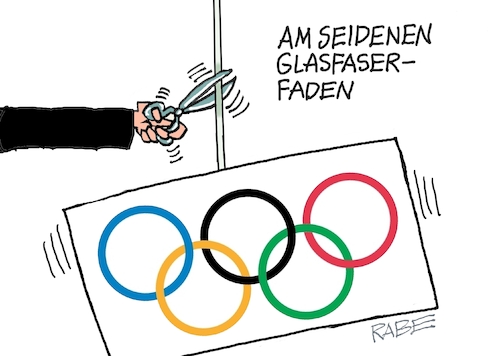 Glasfaserfaden