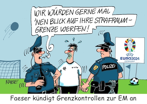 Grenzkontrollen zur EM