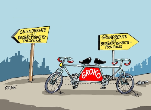 Cartoon: Grundrentenstreit (medium) by RABE tagged groko,union,cdu,csu,spd,merkel,akk,berlin,bundesregierung,befragung,rabe,ralf,böhme,cartoon,karikatur,pressezeichnung,farbcartoon,tagescartoon,prügelei,halbzeit,halbzeitbilanz,tandem,grundrente,grundrentenstreit,bedürftigkeitsprüfung,prp,kontra,verhandlungen,groko,union,cdu,csu,spd,merkel,akk,berlin,bundesregierung,befragung,rabe,ralf,böhme,cartoon,karikatur,pressezeichnung,farbcartoon,tagescartoon,prügelei,halbzeit,halbzeitbilanz,tandem,grundrente,grundrentenstreit,bedürftigkeitsprüfung,prp,kontra,verhandlungen