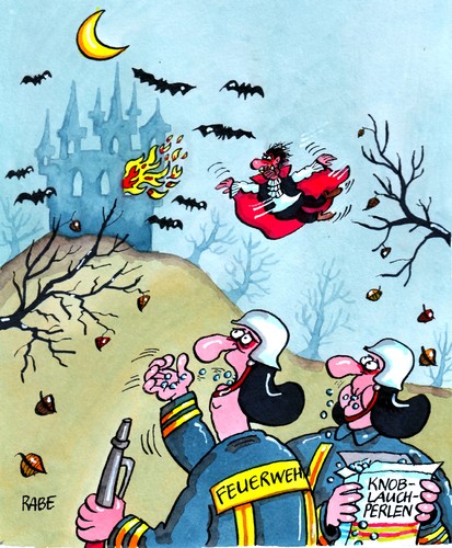 Cartoon: Gruseliges (medium) by RABE tagged halloween,grusel,gespenster,dracula,schloss,knoblauch,feuerwehr,blut,rabe,ralf,böhme,cartoon,karikatur,rettungsdienst,feuerwehrmann,löscheinsatz,schlauch,wasser,brand,feuer,flammen,rauch,halloweenparty,knoblauchperlen,süsse,saures,verkleidung,kürbis,hexen,blutsauger,halloween,grusel,gespenster,dracula,schloss,knoblauch,feuerwehr,blut,rabe,ralf,böhme,cartoon,karikatur,rettungsdienst,feuerwehrmann,löscheinsatz,schlauch,wasser,brand,feuer,flammen,rauch,halloweenparty,knoblauchperlen,süsse,saures,verkleidung,kürbis,hexen,blutsauger