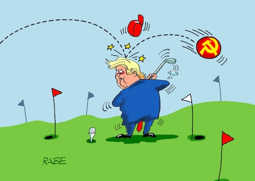 Cartoon: Handicap (medium) by RABE tagged donald,trump,kamala,harris,präsidentschaftswahl,usa,wahlkampf,joe,biden,rabe,ralf,böhme,cartoon,karikatur,pressezeichnung,farbcartoon,tagescartoon,mc,donalds,burger,golf,golfer,handicap,golfball,putin,russland,hammer,sichel,ukraine,ukrainekrieg,frieden,friedensverhandlungen,donald,trump,kamala,harris,präsidentschaftswahl,usa,wahlkampf,joe,biden,rabe,ralf,böhme,cartoon,karikatur,pressezeichnung,farbcartoon,tagescartoon,mc,donalds,burger,golf,golfer,handicap,golfball,putin,russland,hammer,sichel,ukraine,ukrainekrieg,frieden,friedensverhandlungen