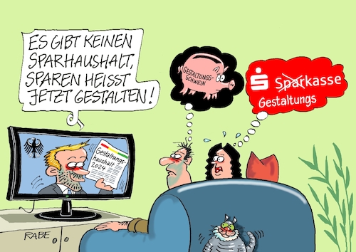 Cartoon: Haushaltsdebatte (medium) by RABE tagged ampelregierung,scholz,spd,grüne,fdp,lindner,kinder,kindergrundsicherung,rabe,ralf,böhme,cartoon,karikatur,pressezeichnung,farbcartoon,tagescartoon,hausmeister,ohren,zähne,bundeshaushalt,haushalt,schuldenbremse,sparen,sparschwein,gestaltung,gestaltungsschwein,sparkasse,gestaltungskasse,sparhaushalt,gestaltungshaushalt,ampelregierung,scholz,spd,grüne,fdp,lindner,kinder,kindergrundsicherung,rabe,ralf,böhme,cartoon,karikatur,pressezeichnung,farbcartoon,tagescartoon,hausmeister,ohren,zähne,bundeshaushalt,haushalt,schuldenbremse,sparen,sparschwein,gestaltung,gestaltungsschwein,sparkasse,gestaltungskasse,sparhaushalt,gestaltungshaushalt