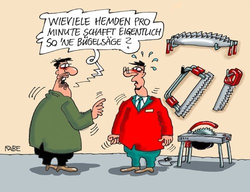 Cartoon: Heimwerker Drei (medium) by RABE tagged heimwerker,baumarkt,bohrmaschine,schlagbohrmaschine,bohrfutter,rabe,ralf,böhme,cartoon,karikatur,pressezeichnung,farbcartoon,tagescartoon,heimwerkerabteilung,sägen,bügelsäge,fuchsschwanz,kreissäge,tischkreissäge,sägeblätter,heimwerker,baumarkt,bohrmaschine,schlagbohrmaschine,bohrfutter,rabe,ralf,böhme,cartoon,karikatur,pressezeichnung,farbcartoon,tagescartoon,heimwerkerabteilung,sägen,bügelsäge,fuchsschwanz,kreissäge,tischkreissäge,sägeblätter