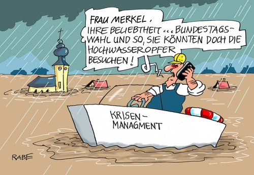 Cartoon: Hochwasser (medium) by RABE tagged hochwasser,katastrophe,starkregen,üpberschwemmung,niederbayern,rabe,ralf,böhme,cartoon,karikatur,pressezeichnung,farbcartoon,tagescartoon,merkel,kanzlerin,bundestagswahl,cdu,csu,beliebtheit,umfragewerte,hochwasser,katastrophe,starkregen,üpberschwemmung,niederbayern,rabe,ralf,böhme,cartoon,karikatur,pressezeichnung,farbcartoon,tagescartoon,merkel,kanzlerin,bundestagswahl,cdu,csu,beliebtheit,umfragewerte