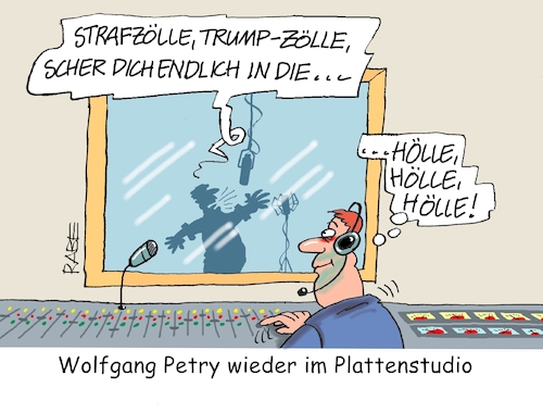 Cartoon: Höllenzoll (medium) by RABE tagged donald,trump,kamala,harris,präsidentschaftswahl,usa,wahlkampf,joe,biden,rabe,ralf,böhme,cartoon,karikatur,pressezeichnung,farbcartoon,tagescartoon,mc,donalds,burger,zoll,strafe,strafzoll,handelskrieg,china,kanada,mexiko,wolfgang,petry,wolle,tonstudio,aufzeichnung,plattenstudio,regler,mischpult,hölle,schlager,hit,show,unterhaltung,donald,trump,kamala,harris,präsidentschaftswahl,usa,wahlkampf,joe,biden,rabe,ralf,böhme,cartoon,karikatur,pressezeichnung,farbcartoon,tagescartoon,mc,donalds,burger,zoll,strafe,strafzoll,handelskrieg,china,kanada,mexiko,wolfgang,petry,wolle,tonstudio,aufzeichnung,plattenstudio,regler,mischpult,hölle,schlager,hit,show,unterhaltung