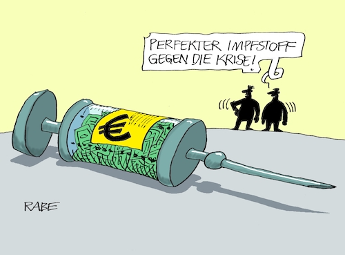 Cartoon: Impfstoffo (medium) by RABE tagged virus,corona,pandemie,coronakrise,rabe,ralf,böhme,cartoon,karikatur,pressezeichnung,farbcartoon,tagescartoon,viren,virenschutz,mundschutz,desinfektion,föderal,föderalismus,ländersache,lockerungen,konjunktur,aufschwung,hilfspaket,rettungspaket,spritze,injektion,impfstoff,virus,corona,pandemie,coronakrise,rabe,ralf,böhme,cartoon,karikatur,pressezeichnung,farbcartoon,tagescartoon,viren,virenschutz,mundschutz,desinfektion,föderal,föderalismus,ländersache,lockerungen,konjunktur,aufschwung,hilfspaket,rettungspaket,spritze,injektion,impfstoff