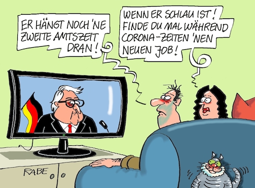 Cartoon: In Stein Gemeiertes (medium) by RABE tagged corona,bundländerkonferenz,merkel,kanzleramt,lockerungen,stufenplan,öffnungen,lockdown,shutdown,baumärkte,impfdosen,rki,fallzahlen,inzidenzwert,spahn,impfzentren,impfreihenfolge,notbremse,bundespräsident,zweite,amtszeit,frank,walter,steinmeier,spd,corona,bundländerkonferenz,merkel,kanzleramt,lockerungen,stufenplan,öffnungen,lockdown,shutdown,baumärkte,impfdosen,rki,fallzahlen,inzidenzwert,spahn,impfzentren,impfreihenfolge,notbremse,bundespräsident,zweite,amtszeit,frank,walter,steinmeier,spd