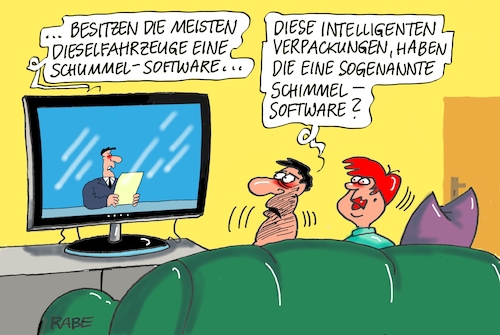 Cartoon: Intelligente Verpackung (medium) by RABE tagged julia,klöckner,verbraucherschutzministerin,csu,verpackung,verfallsdatum,rabe,ralf,böhme,cartoon,karikatur,pressezeichnung,farbcartoon,tagescartoon,vw,diesel,dieselfahrzeuge,schummelsoftware,schimmel,lebensmittel,verbraucher,schimmelsoftware,software,julia,klöckner,verbraucherschutzministerin,csu,verpackung,verfallsdatum,rabe,ralf,böhme,cartoon,karikatur,pressezeichnung,farbcartoon,tagescartoon,vw,diesel,dieselfahrzeuge,schummelsoftware,schimmel,lebensmittel,verbraucher,schimmelsoftware,software