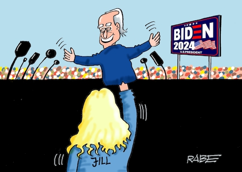 Cartoon: Jill and Joe (medium) by RABE tagged trump,biden,usa,vorwahlen,präsidentschaftswahl,rabe,ralf,böhme,cartoon,karikatur,pressezeichnung,farbcartoon,tagescartoon,hai,haifisch,floss,floß,nato,untergang,bedrohung,präsidentschaftskandidaten,ahlkampf,jill,handpuppe,wahlkämpfer,demokraten,republikaner,duell,tv,fernsehduell,trump,biden,usa,vorwahlen,präsidentschaftswahl,rabe,ralf,böhme,cartoon,karikatur,pressezeichnung,farbcartoon,tagescartoon,hai,haifisch,floss,floß,nato,untergang,bedrohung,präsidentschaftskandidaten,ahlkampf,jill,handpuppe,wahlkämpfer,demokraten,republikaner,duell,tv,fernsehduell