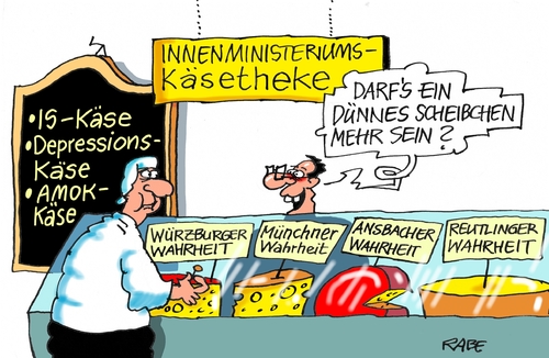 Cartoon: Käsetheke (medium) by RABE tagged depressionen,is,terroristen,wahrheit,attentat,michel,käsetheke,rabe,ralf,böhme,cartoon,karikatur,pressezeichnung,farbcartoon,tagescartoon,würzburg,münchen,reutlingen,ansbach,afghane,islamisten,syrer,sprengstoff,depressionen,is,terroristen,wahrheit,attentat,michel,käsetheke,rabe,ralf,böhme,cartoon,karikatur,pressezeichnung,farbcartoon,tagescartoon,würzburg,münchen,reutlingen,ansbach,afghane,islamisten,syrer,sprengstoff