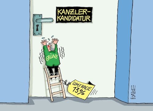 Cartoon: Kanzlerkandidat (medium) by RABE tagged ampel,ampelregierung,rot,grün,gelb,fdp,spd,grüne,rabe,ralf,böhme,cartoon,karikatur,pressezeichnung,farbcartoon,tagescartoon,pöbelei,pöbler,bestrafung,regelung,beschimpfung,bundestag,abgeordnete,kanzlerkandidat,kanzlerkandidatur,habeck,baerbock,umfragetief,umfrageergebnis,leiter,treppchen,türklinke,ampel,ampelregierung,rot,grün,gelb,fdp,spd,grüne,rabe,ralf,böhme,cartoon,karikatur,pressezeichnung,farbcartoon,tagescartoon,pöbelei,pöbler,bestrafung,regelung,beschimpfung,bundestag,abgeordnete,kanzlerkandidat,kanzlerkandidatur,habeck,baerbock,umfragetief,umfrageergebnis,leiter,treppchen,türklinke