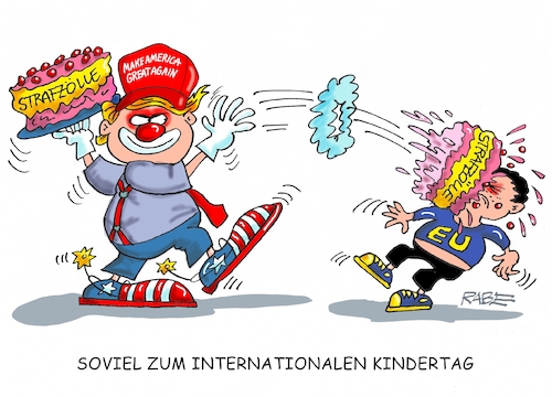 Cartoon: Kinderkram (medium) by RABE tagged trrump,donald,präsident,usa,zoll,strafzoll,cartoon,karikatur,rabe,ralf,böhme,pressezeichnung,farbcartoon,tagescartoon,vatikan,büro,papst,franziskus,tod,sekretär,konklave,selbsternennung,kirche,bischof,eu,europa,strafzölle,kind,kinder,kindertag,trrump,donald,präsident,usa,zoll,strafzoll,cartoon,karikatur,rabe,ralf,böhme,pressezeichnung,farbcartoon,tagescartoon,vatikan,büro,papst,franziskus,tod,sekretär,konklave,selbsternennung,kirche,bischof,eu,europa,strafzölle,kind,kinder,kindertag