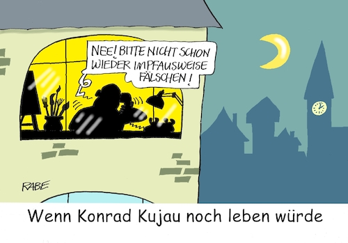 Cartoon: Kunstfälscher (medium) by RABE tagged corona,bundländerkonferenz,merkel,kanzleramt,lockerungen,stufenplan,öffnungen,lockdown,shutdown,baumärkte,impfdosen,rki,fallzahlen,inzidenzwert,spahn,impfzentren,impfreihenfolge,notbremse,impfpass,impfausweis,genesene,geimpfte,fäschungssicherheit,kunst,kunstfäl,stern,hitlertagebücher,konrad,kujau,beltracchi,corona,bundländerkonferenz,merkel,kanzleramt,lockerungen,stufenplan,öffnungen,lockdown,shutdown,baumärkte,impfdosen,rki,fallzahlen,inzidenzwert,spahn,impfzentren,impfreihenfolge,notbremse,impfpass,impfausweis,genesene,geimpfte,fäschungssicherheit,kunst,kunstfäl,stern,hitlertagebücher,konrad,kujau,beltracchi