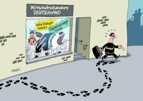 Cartoon: Ladenhüter (medium) by RABE tagged krise,krisenzeiten,klimakrise,ukrainekrieg,inflation,rückzug,rabe,ralf,böhme,cartoon,karikatur,pressezeichnung,farbcartoon,tagescartoon,wirtschaftsstandort,deutschland,schaufenster,schaufensterpolitik,investor,energiekosten,energiepreise,bürokratie,bürohengst,amtsschimmel,beamte,digitalisierung,it,chatgpt,computertechnik,internet,krise,krisenzeiten,klimakrise,ukrainekrieg,inflation,rückzug,rabe,ralf,böhme,cartoon,karikatur,pressezeichnung,farbcartoon,tagescartoon,wirtschaftsstandort,deutschland,schaufenster,schaufensterpolitik,investor,energiekosten,energiepreise,bürokratie,bürohengst,amtsschimmel,beamte,digitalisierung,it,chatgpt,computertechnik,internet