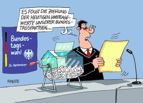 Cartoon: LosgetrommeltesZwei (medium) by RABE tagged bundestagswahl,wahlkampf,osten,ddr,ostbeauftragter,bundesregierung,recht,rabe,ralf,böhme,cartoon,karikatur,pressezeichnung,farbcartoon,tagescartoon,kanzleramt,laschet,gartenzwerg,los,lostrommel,ziehung,kugeln,umfrage,umfragewerte,bundestagswahl,wahlkampf,osten,ddr,ostbeauftragter,bundesregierung,recht,rabe,ralf,böhme,cartoon,karikatur,pressezeichnung,farbcartoon,tagescartoon,kanzleramt,laschet,gartenzwerg,los,lostrommel,ziehung,kugeln,umfrage,umfragewerte