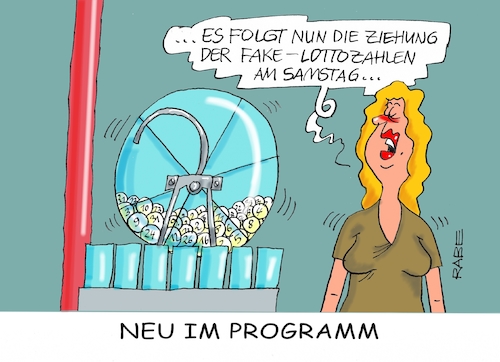 Cartoon: Lotto zum Samstag (medium) by RABE tagged lotto,samstagslotto,ziehung,ziehungsgerät,lottofee,richtige,tippschein,kugeln,rabe,ralf,böhme,cartoon,karikatur,pressezeichnung,farbcartoon,tagescartoon,tipper,tippgemeinschaft,lotto,samstagslotto,ziehung,ziehungsgerät,lottofee,richtige,tippschein,kugeln,rabe,ralf,böhme,cartoon,karikatur,pressezeichnung,farbcartoon,tagescartoon,tipper,tippgemeinschaft