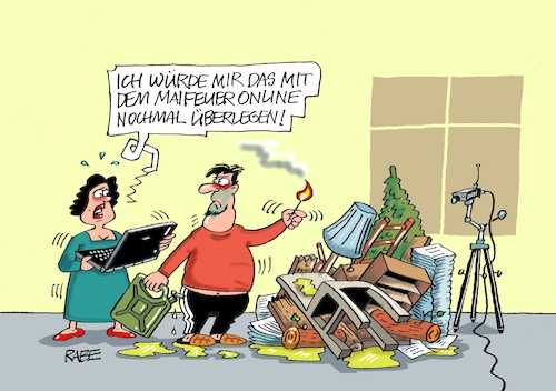 Cartoon: Maifeuerwerkler (medium) by RABE tagged corona,bundländerkonferenz,merkel,kanzleramt,lockerungen,stufenplan,öffnungen,lockdown,shutdown,baumärkte,impfdosen,rki,fallzahlen,inzidenzwert,spahn,impfzentren,impfreihenfolge,notbremse,mai,maifeuer,lagerfeuer,maifeier,maifeiertag,online,homeoffice,corona,bundländerkonferenz,merkel,kanzleramt,lockerungen,stufenplan,öffnungen,lockdown,shutdown,baumärkte,impfdosen,rki,fallzahlen,inzidenzwert,spahn,impfzentren,impfreihenfolge,notbremse,mai,maifeuer,lagerfeuer,maifeier,maifeiertag,online,homeoffice