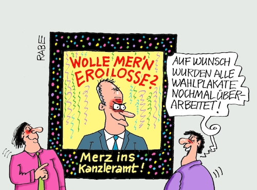 Merz ins Kanzleramt