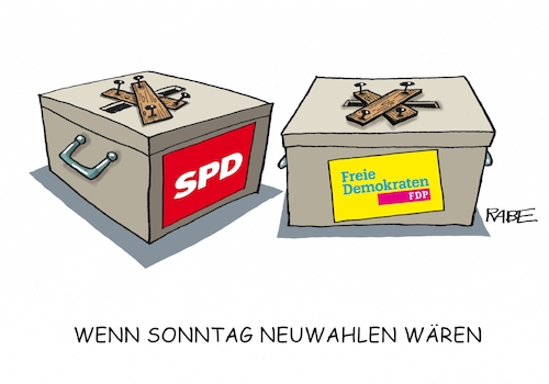 Cartoon: Neuwahlen (medium) by RABE tagged grüne,jamaika,sondierungsgespräche,regierungsbildung,amtshandlung,rabe,ralf,böhme,cartoon,karikatur,pressezeichnung,farbcartoon,tagescartoon,neuwahlen,sonntag,minderheitenregierung,steinmeier,bundespräsident,lindner,fdp,bundestag,spd,pflicht,wählerauftrag,wahlurne,stimmzettel,sondierung,grüne,jamaika,sondierungsgespräche,regierungsbildung,amtshandlung,rabe,ralf,böhme,cartoon,karikatur,pressezeichnung,farbcartoon,tagescartoon,neuwahlen,sonntag,minderheitenregierung,steinmeier,bundespräsident,lindner,fdp,bundestag,spd,pflicht,wählerauftrag,wahlurne,stimmzettel,sondierung