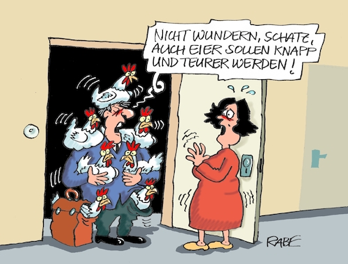 Cartoon: Nimm ein Ei mehr (medium) by RABE tagged corona,kliniken,intensivbetten,überbelegung,op,operationen,omikron,boosterimpfung,coronamaßnahmen,coronakurs,lockerungen,märz,freedomday,gewässer,sicher,karl,lauterbach,ukraine,ukrainekrieg,hamstern,hamsterkäufe,ostern,ostereier,eier,hühner,bevorratung,corona,kliniken,intensivbetten,überbelegung,op,operationen,omikron,boosterimpfung,coronamaßnahmen,coronakurs,lockerungen,märz,freedomday,gewässer,sicher,karl,lauterbach,ukraine,ukrainekrieg,hamstern,hamsterkäufe,ostern,ostereier,eier,hühner,bevorratung