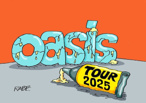 Cartoon: Nochmal Oasis (medium) by RABE tagged oasis,britpop,pop,beatles,reunion,rabe,ralf,böhme,cartoon,karikatur,pressezeichnung,farbcartoon,tagescartoon,versöhnung,tour,konzerttournee,gallagher,brüder,oasis,britpop,pop,beatles,reunion,rabe,ralf,böhme,cartoon,karikatur,pressezeichnung,farbcartoon,tagescartoon,versöhnung,tour,konzerttournee,gallagher,brüder