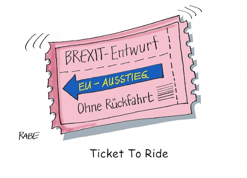 Cartoon: Ohne Rückfahrtschein (medium) by RABE tagged brexit,briten,einbürgerung,deutschland,rabe,ralf,böhme,cartoon,karikatur,pressezeichnung,farbcartoon,tagescartoon,abgrund,bus,boris,johnson,davis,eu,beatle,fahrschein,billiet,ticket,rückfahrt,brexitentwurf,rücktritt,theresa,may,parlament,london,beatles,to,ride,brexit,briten,einbürgerung,deutschland,rabe,ralf,böhme,cartoon,karikatur,pressezeichnung,farbcartoon,tagescartoon,abgrund,bus,boris,johnson,davis,eu,beatle,fahrschein,billiet,ticket,rückfahrt,brexitentwurf,rücktritt,theresa,may,parlament,london,beatles,to,ride