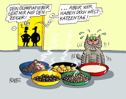 Olympischer Weltkatzentag