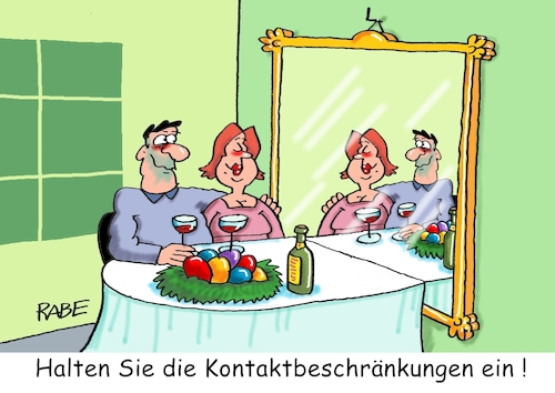 Cartoon: Ostern im Spiegelland (medium) by RABE tagged corona,bundländerkonferenz,merkel,kanzleramt,lockerungen,stufenplan,öffnungen,lockdown,shutdown,baumärkte,impfdosen,rki,fallzahlen,inzidenzwert,spahn,impfzentren,impfreihenfolge,ostern,osterfeiertage,osternest,spiegel,spiegelbild,kontaktbeschränkungen,haushalte,mutanten,astrazeneca,corona,bundländerkonferenz,merkel,kanzleramt,lockerungen,stufenplan,öffnungen,lockdown,shutdown,baumärkte,impfdosen,rki,fallzahlen,inzidenzwert,spahn,impfzentren,impfreihenfolge,ostern,osterfeiertage,osternest,spiegel,spiegelbild,kontaktbeschränkungen,haushalte,mutanten,astrazeneca