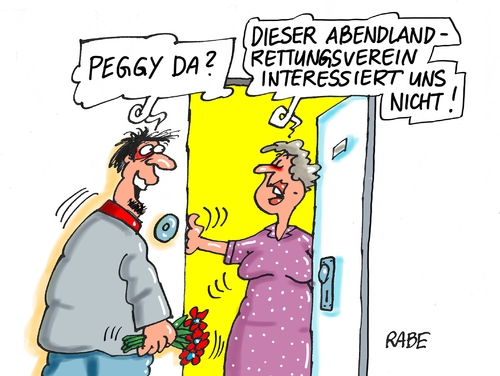 Cartoon: Pegida Eins (medium) by RABE tagged pegida,abendland,demo,rechte,bürger,islamisten,ausländer,rabe,ralf,böhme,cartoon,karikatur,pressezeichnung,farbcartoon,tagescartoon,peggy,mutter,tochter,blumen,verabredung,pegida,abendland,demo,rechte,bürger,islamisten,ausländer,rabe,ralf,böhme,cartoon,karikatur,pressezeichnung,farbcartoon,tagescartoon,peggy,mutter,tochter,blumen,verabredung