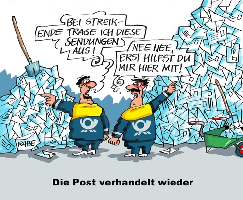 Cartoon: Post (medium) by RABE tagged zusteller,post,postzusteller,pakete,briefe,päckchen,postauto,streik,verdi,arbeitskampf,rabe,ralf,böhme,cartoon,karikatur,pressezeichnung,farbcartoon,tagescartoon,sessel,feierabend,zuhause,poststreik,verhandlungen,streikende,dhl,paketdienst,postbote,gewerkschaften,postgebühren,zusteller,post,postzusteller,pakete,briefe,päckchen,postauto,streik,verdi,arbeitskampf,rabe,ralf,böhme,cartoon,karikatur,pressezeichnung,farbcartoon,tagescartoon,sessel,feierabend,zuhause,poststreik,verhandlungen,streikende,dhl,paketdienst,postbote,gewerkschaften,postgebühren