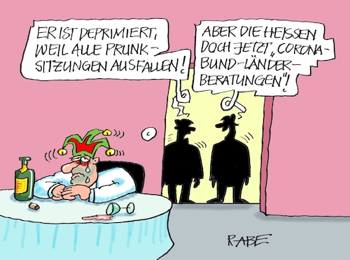 Cartoon: Prunkvolles Prunkstück (medium) by RABE tagged corona,bildung,bildungsminister,kanzleramt,bildungskonferenz,lehrerkonferenz,laptop,ausstatung,digitalisierung,bildungsmonitor,internetzugan,wlan,aufwachen,fallzahlen,rki,lockdown,shutdown,lockerungen,karneval,fasching,narr,prunk,prunksitzung,bundländerkonferenz,corona,bildung,bildungsminister,kanzleramt,bildungskonferenz,lehrerkonferenz,laptop,ausstatung,digitalisierung,bildungsmonitor,internetzugan,wlan,aufwachen,fallzahlen,rki,lockdown,shutdown,lockerungen,karneval,fasching,narr,prunk,prunksitzung,bundländerkonferenz