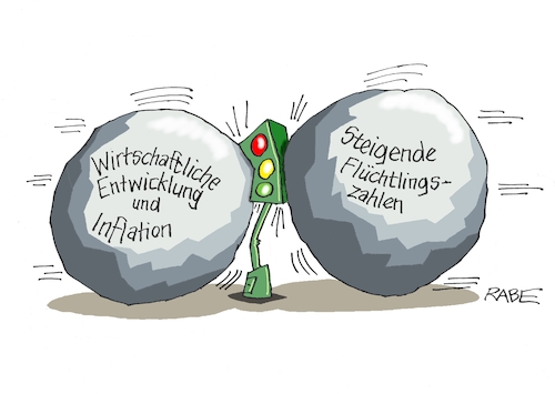 Cartoon: Quetschungen (medium) by RABE tagged ampelregierung,scholz,spd,grüne,fdp,lindner,kinder,kindergrundsicherung,rabe,ralf,böhme,cartoon,karikatur,pressezeichnung,farbcartoon,tagescartoon,hausmeister,ohren,zähne,steine,quetschungen,druck,inflation,asylanten,migranten,überforderung,felsen,ampelregierung,scholz,spd,grüne,fdp,lindner,kinder,kindergrundsicherung,rabe,ralf,böhme,cartoon,karikatur,pressezeichnung,farbcartoon,tagescartoon,hausmeister,ohren,zähne,steine,quetschungen,druck,inflation,asylanten,migranten,überforderung,felsen