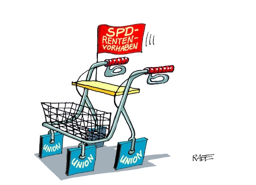 Cartoon: Rentenkuddelmuddel (medium) by RABE tagged spd,nahles,umfragewerte,afd,wählergunst,prozent,rabe,ralf,böhme,cartoon,karikatur,pressezeichnung,farbcartoon,tagescartoon,baum,raben,tante,scholz,groko,koalitionsstreit,rente,rentenstreit,rentner,rollator,merkel,seehofer,gespräch,rentensicherheit,rentenreform,rentenkasse,treffen,kanzleramt,koalitionsspitzen,lösungen,lösungssuche,rentenpolitik,streitereien,uneinigkeit,arbeitsmarkt,blockade,rentenvorhaben,spd,nahles,umfragewerte,afd,wählergunst,prozent,rabe,ralf,böhme,cartoon,karikatur,pressezeichnung,farbcartoon,tagescartoon,baum,raben,tante,scholz,groko,koalitionsstreit,rente,rentenstreit,rentner,rollator,merkel,seehofer,gespräch,rentensicherheit,rentenreform,rentenkasse,treffen,kanzleramt,koalitionsspitzen,lösungen,lösungssuche,rentenpolitik,streitereien,uneinigkeit,arbeitsmarkt,blockade,rentenvorhaben