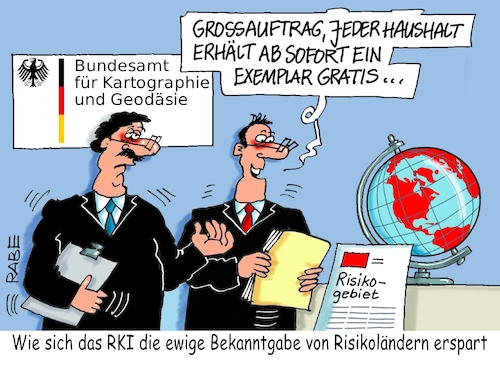 Cartoon: RKI muß sparen (medium) by RABE tagged virus,corona,pandemie,coronakrise,rabe,ralf,böhme,cartoon,karikatur,pressezeichnung,farbcartoon,tagescartoon,viren,virenschutz,mundschutz,desinfektion,föderal,föderalismus,ländersache,lockerungen,risikogebiete,risikoländer,schnelltests,pflichttests,testpflicht,abstrich,abstand,maskenpflicht,globus,haushalt,reiserückkehrer,virus,corona,pandemie,coronakrise,rabe,ralf,böhme,cartoon,karikatur,pressezeichnung,farbcartoon,tagescartoon,viren,virenschutz,mundschutz,desinfektion,föderal,föderalismus,ländersache,lockerungen,risikogebiete,risikoländer,schnelltests,pflichttests,testpflicht,abstrich,abstand,maskenpflicht,globus,haushalt,reiserückkehrer