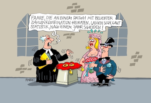 Cartoon: Scheidungsrate (medium) by RABE tagged heirat,hochzeit,scheidung,kirche,standesamt,brautpaar,weddingplanner,rabe,ralf,böhme,cartoon,karikatur,pressezeichnung,farbcartoon,tagescartoon,februar,hochzeitsdatum,paare,zweiterzweiterzwanzig,heirat,hochzeit,scheidung,kirche,standesamt,brautpaar,weddingplanner,rabe,ralf,böhme,cartoon,karikatur,pressezeichnung,farbcartoon,tagescartoon,februar,hochzeitsdatum,paare,zweiterzweiterzwanzig