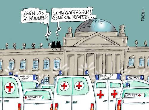 Cartoon: Schlagabtausch immer wieder (medium) by RABE tagged merz,union,kanzler,fritze,koalition,spd,klingbeil,bundesregierung,rabe,ralf,böhme,cartoon,karikatur,pressezeichnung,farbcartoon,tagescartoon,trump,putin,krisen,tv,nachrichten,waschmaschine,debatte,generaldebatte,bundestag,schlagabtausch,reichtag,rettungswagen,krankenwagen,notarzt,schläge,verletzung,sanitäter,merz,union,kanzler,fritze,koalition,spd,klingbeil,bundesregierung,rabe,ralf,böhme,cartoon,karikatur,pressezeichnung,farbcartoon,tagescartoon,trump,putin,krisen,tv,nachrichten,waschmaschine,debatte,generaldebatte,bundestag,schlagabtausch,reichtag,rettungswagen,krankenwagen,notarzt,schläge,verletzung,sanitäter